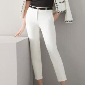 White House Black Market Elle Slim Ankle Comfor Stretch Pants - Size 2R